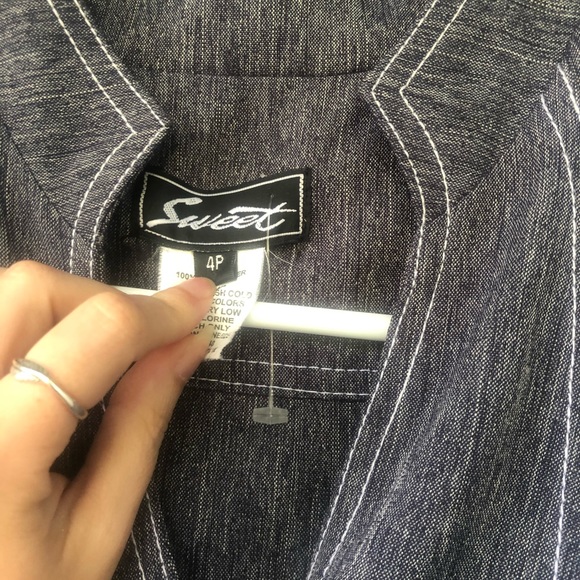 Jean button down dress - Picture 3 of 4